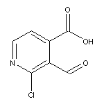 2-Chloro-3-formylisonicotinic acid