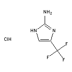 4-(trifluoromethyl)-1H-imidazol-2-amine hydrochloride