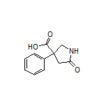 5-Oxo-3-phenylpyrrolidine-3-carboxylic Acid