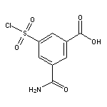 3-carbamoyl-5-(chlorosulfonyl)benzoic acid