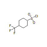 4-(Trifluoromethyl)cyclohexane-1-sulfonyl Chloride