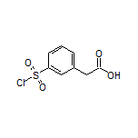 3-(Chlorosulfonyl)phenylacetic Acid