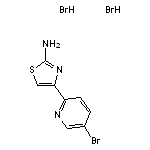 4-(5-bromopyridin-2-yl)-1,3-thiazol-2-amine dihydrobromide