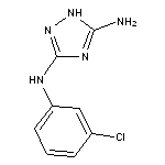 3-N-(3-chlorophenyl)-4H-1,2,4-triazole-3,5-diamine