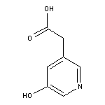 2-(5-hydroxypyridin-3-yl)acetic acid