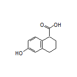 6-Hydroxy-1,2,3,4-tetrahydronaphthalene-1-carboxylic Acid