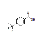 4-(1,1-Difluoroethyl)benzoic Acid