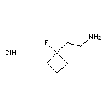 2-(1-fluorocyclobutyl)ethan-1-amine hydrochloride