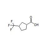 3-(Trifluoromethyl)cyclopentanecarboxylic Acid