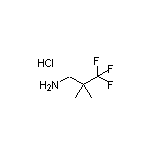 1-Amino-3,3,3-trifluoro-2,2-dimethylpropane Hydrochloride