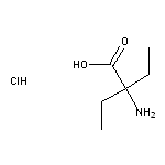 2-amino-2-ethylbutanoic acid hydrochloride