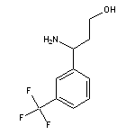 3-amino-3-[3-(trifluoromethyl)phenyl]propan-1-ol