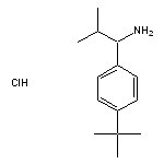 1-(4-tert-butylphenyl)-2-methylpropan-1-amine hydrochloride