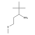 1-methoxy-4,4-dimethylpentan-3-amine