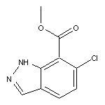 methyl 6-chloro-1H-indazole-7-carboxylate