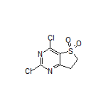 2,4-Dichloro-6,7-dihydrothieno[3,2-d]pyrimidine 5,5-Dioxide