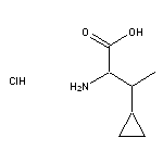 2-amino-3-cyclopropylbutanoic acid hydrochloride