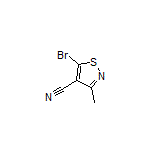 5-Bromo-3-methylisothiazole-4-carbonitrile