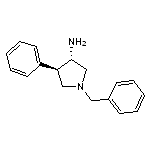 (3S,4R)-1-benzyl-4-phenylpyrrolidin-3-amine