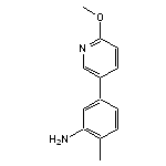 5-(6-methoxypyridin-3-yl)-2-methylaniline