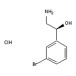 (1S)-2-amino-1-(3-bromophenyl)ethan-1-ol hydrochloride