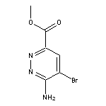 methyl 6-amino-5-bromopyridazine-3-carboxylate