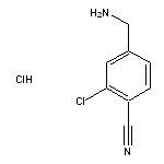 4-(aminomethyl)-2-chlorobenzonitrile hydrochloride