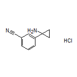 3-(1-Aminocyclopropyl)benzonitrile Hydrochloride