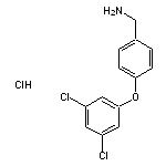 [4-(3,5-dichlorophenoxy)phenyl]methanamine hydrochloride