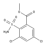 methyl 3,5-dichloro-2-sulfamoylbenzoate