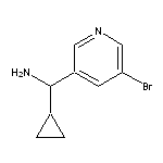 (5-bromopyridin-3-yl)(cyclopropyl)methanamine