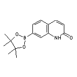 2-Oxo-1,2-dihydroquinoline-7-boronic Acid Pinacol Ester