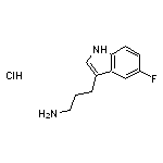 3-(5-fluoro-1H-indol-3-yl)propan-1-amine hydrochloride