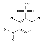 2,6-dichloro-3-nitrobenzene-1-sulfonamide