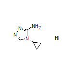 4-Cyclopropyl-4H-1,2,4-triazol-3-amine Hydroiodide