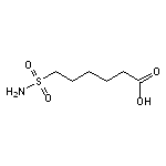 6-sulfamoylhexanoic acid