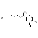 1-(3,4-dichlorophenyl)-3-methoxypropan-1-amine hydrochloride