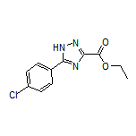 Ethyl 5-(4-Chlorophenyl)-1H-1,2,4-triazole-3-carboxylate