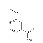 2-(ethylamino)pyridine-4-carbothioamide