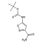 tert-butyl N-(3-carbamoyl-1,2-oxazol-5-yl)carbamate