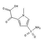 2-(1-methyl-4-sulfamoyl-1H-pyrrol-2-yl)-2-oxoacetic acid