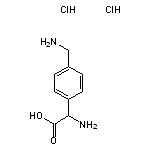 2-amino-2-[4-(aminomethyl)phenyl]acetic acid dihydrochloride