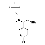 [2-amino-1-(4-chlorophenyl)ethyl](methyl)(3,3,3-trifluoropropyl)amine