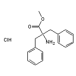 methyl 2-amino-2-benzyl-3-phenylpropanoate hydrochloride