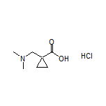 1-[(Dimethylamino)methyl]cyclopropanecarboxylic Acid Hydrochloride