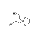 2-(3-Butynyl)-1,3-dioxolane-2-ethanol