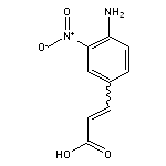 3-(4-amino-3-nitrophenyl)prop-2-enoic acid