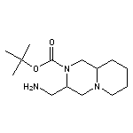 tert-butyl 3-(aminomethyl)-octahydro-1H-pyrido[1,2-a]piperazine-2-carboxylate