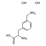 2-amino-3-[3-(aminomethyl)phenyl]propanoic acid dihydrochloride