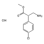 methyl 3-amino-2-(4-chlorophenyl)propanoate hydrochloride